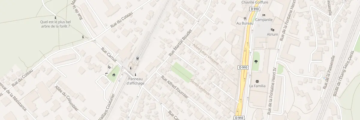 Plan du 49 Rue Martial Boudet à Chaville