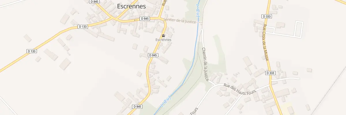 Plan du 11 Rue de la Moulinette à Escrennes