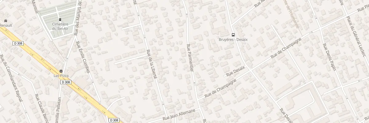 Plan du 53 Rue Parmentier à Houilles