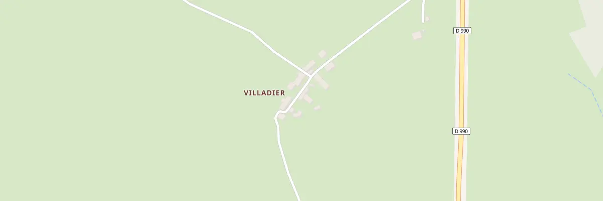 Plan du 9 Villadier à Issoudun-Létrieix