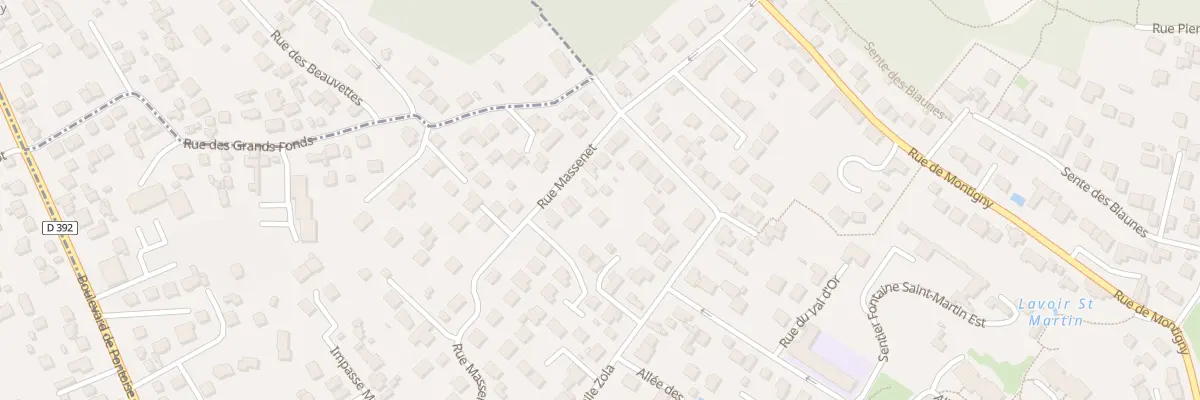 Plan du 46 Rue Massenet à Cormeilles-en-Parisis
