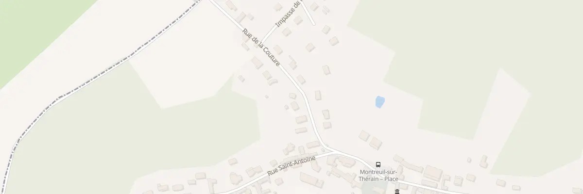 Plan du 118 Rue de la Couture à Montreuil-sur-Thérain