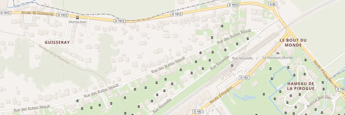 Plan du 28B Rue des Buttes Réault à Breuillet