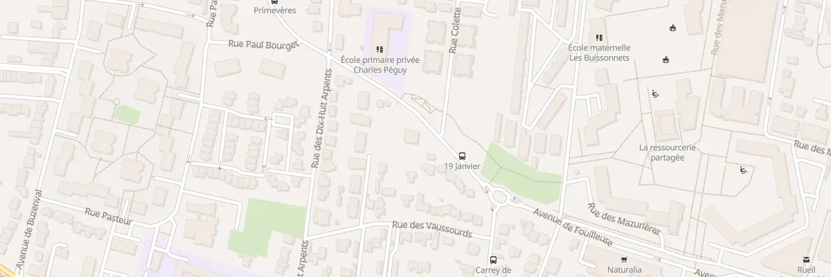 Plan du 70 Rue du Gen Carrey de Bellemare à Rueil-Malmaison