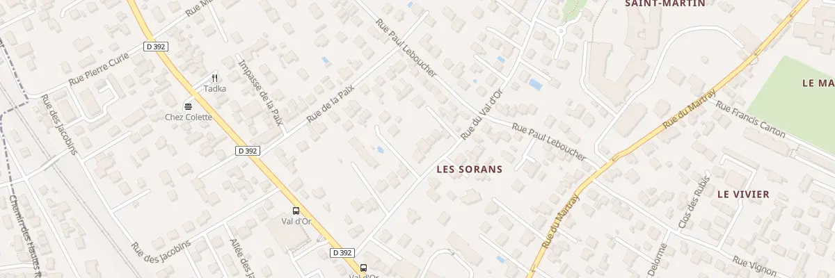 Plan du 19 Rue du Val d’Or à Cormeilles-en-Parisis