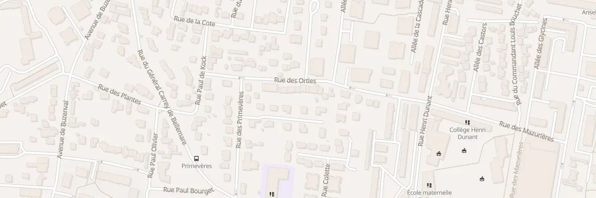 Plan du 24 Rue des Orties à Rueil-Malmaison