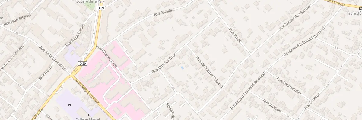 Plan du 32 Rue Charles Drot à Rueil-Malmaison