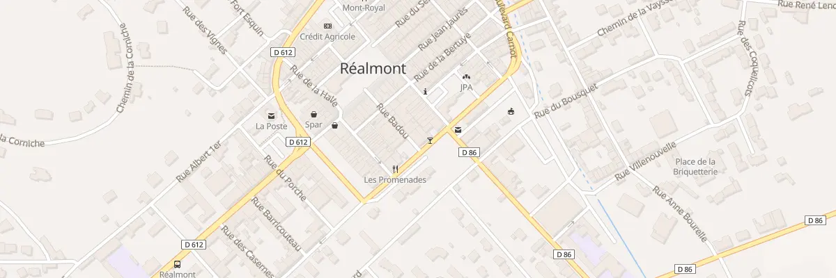 Plan du 15 Rue Badou à Réalmont