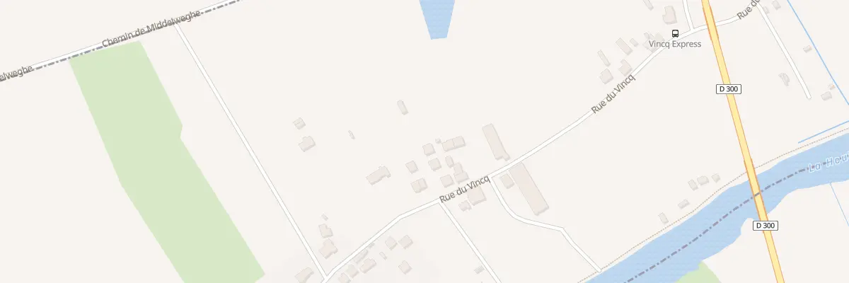 Plan du 50F Rue de Vincq à Houlle