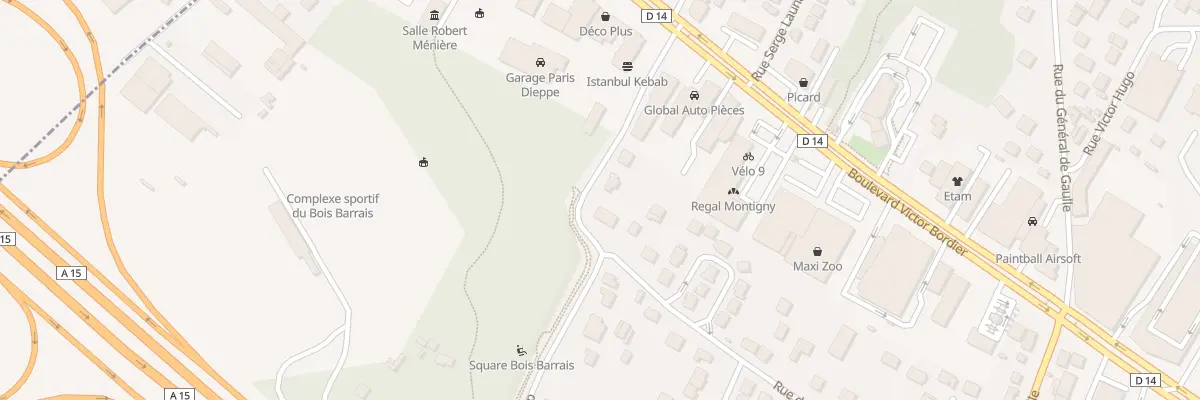 Plan du 12 Rue de Beauchamp à Montigny-lès-Cormeilles