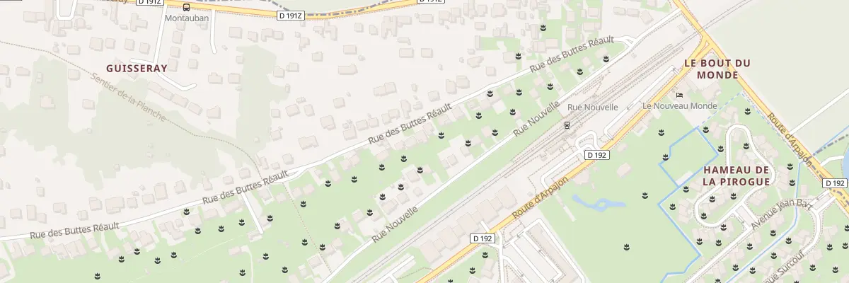 Plan du 31 Rue des Buttes Réault à Breuillet
