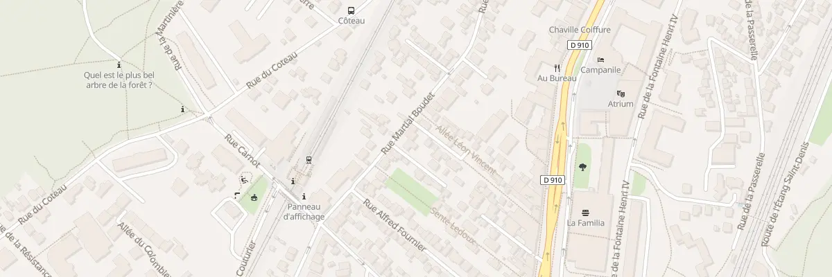 Plan du 43 Rue Martial Boudet à Chaville
