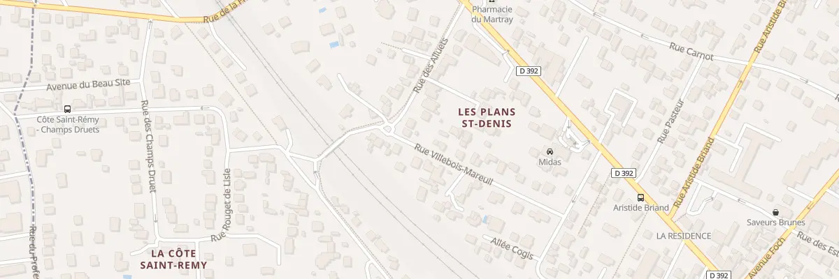 Plan du 20 Rue Villebois Mareuil à Cormeilles-en-Parisis