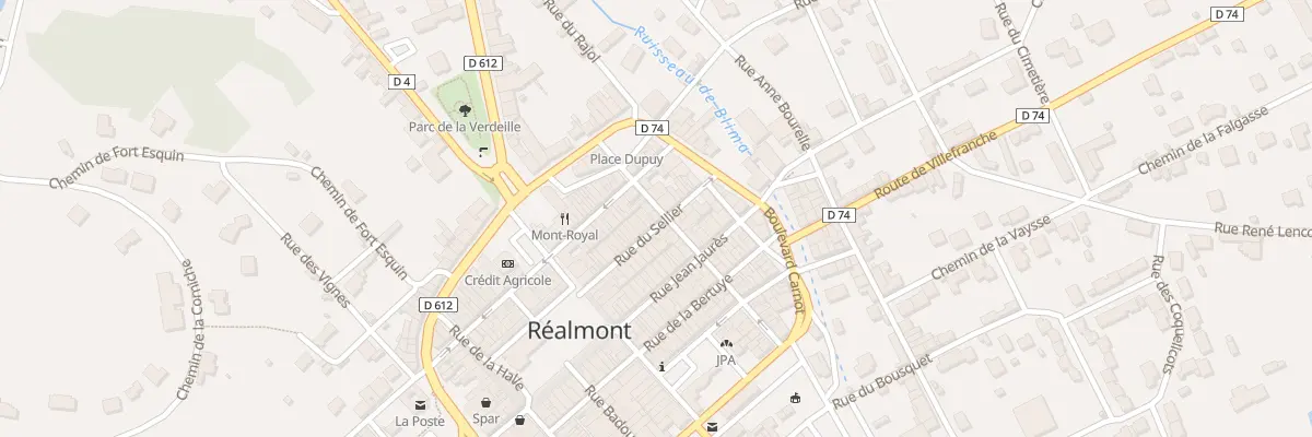 Plan du 8 Rue du Crossic à Cadalen