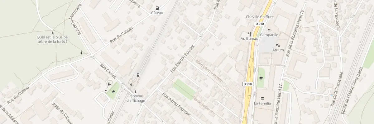 Plan du 41 Rue Martial Boudet à Chaville