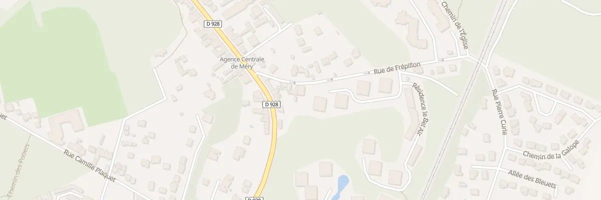 Plan du 6 Rue de Frépillon à Méry-sur-Oise