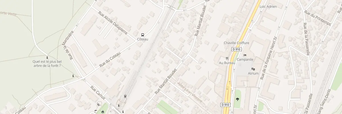 Plan du 5 Rue des Glycines à Chaville