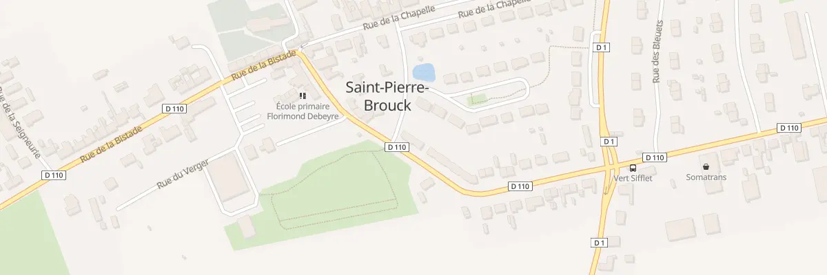 Plan du 159 Rue de la Gare à Saint-Pierre-Brouck