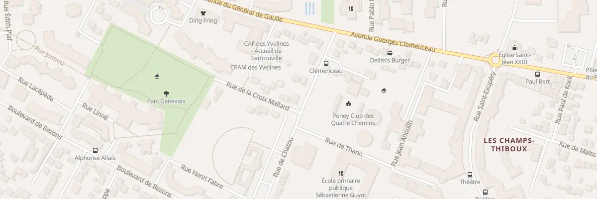 Plan du 39 Rue de Chatou à Sartrouville