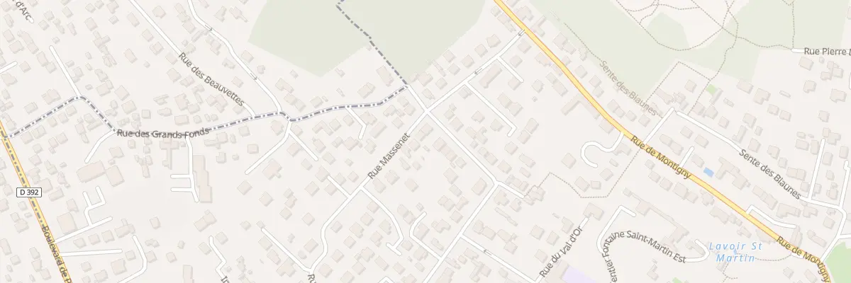 Plan du 54 Rue Massenet à Cormeilles-en-Parisis