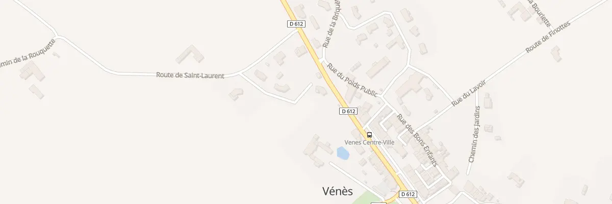 Plan du 9 Che du Moulinal à Vénès