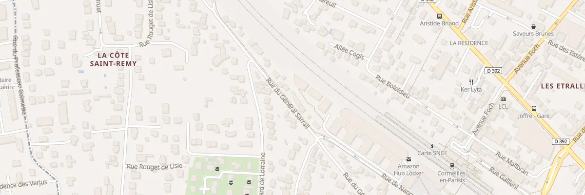 Plan du 42 Rue du Général Sarrail à Cormeilles-en-Parisis
