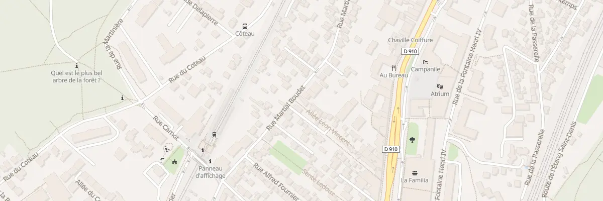 Plan du 37 Rue Martial Boudet à Chaville