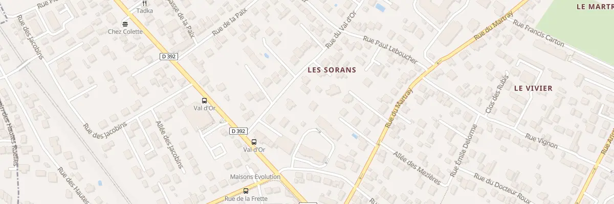 Plan du 8A Rue du Val d’Or à Cormeilles-en-Parisis