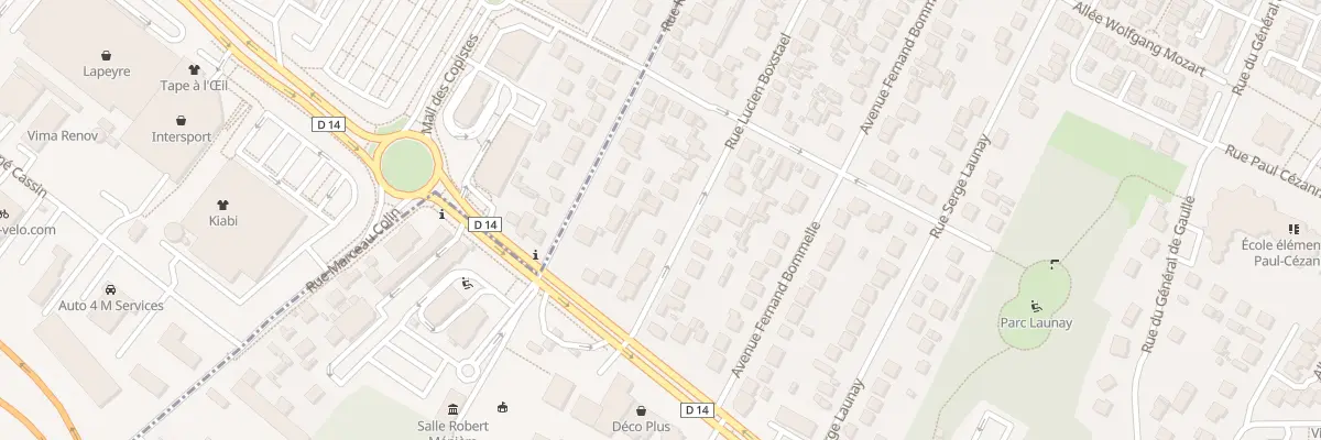 Plan du 9 Rue Lucien Boxstael à Montigny-lès-Cormeilles