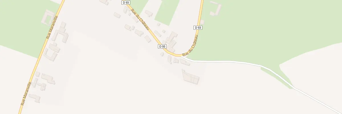 Plan du 16 Rue du Chateau à Verchin