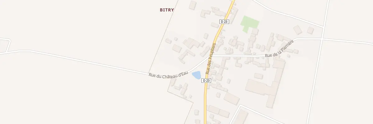 Plan du 1 Rue du Château d’Eau à Guigneville