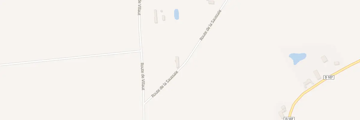 Plan du 9 Rte de la Saussaie à Ouvrouer-les-Champs