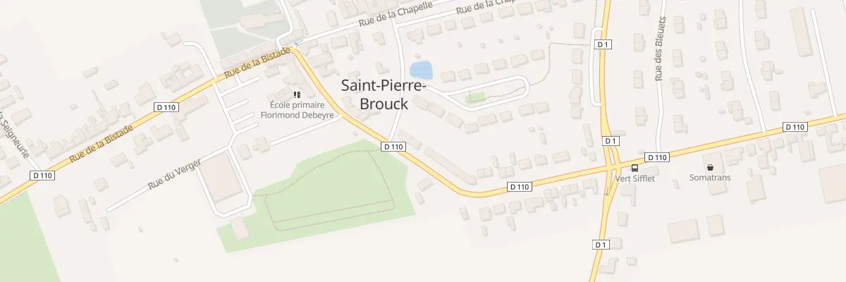 Plan du 175 Rue de la Gare à Saint-Pierre-Brouck