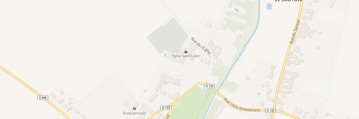 Plan du 3 Pl de l’Eglise à Escrennes