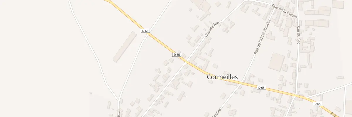 Plan du 26 Grande Rue à Cormeilles