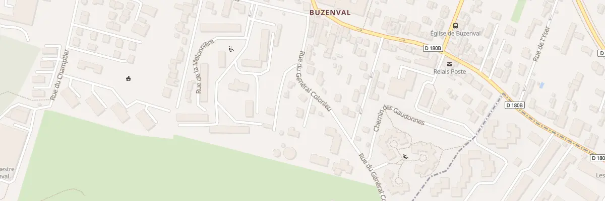 Plan du 8 Rue du Gal Colonieu à Rueil-Malmaison