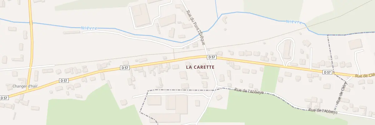 Plan du 395 Rue du Gen Leclerc à Pernois