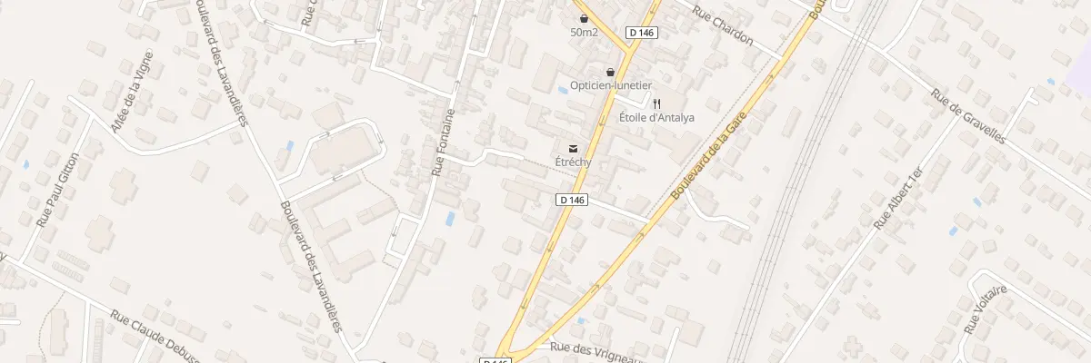 Plan du 64 Grande Rue à Étréchy