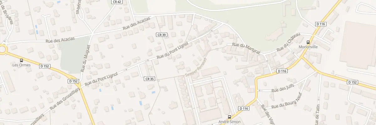 Plan du 7B Rue du Pont Lignol à Bruyères-le-Châtel
