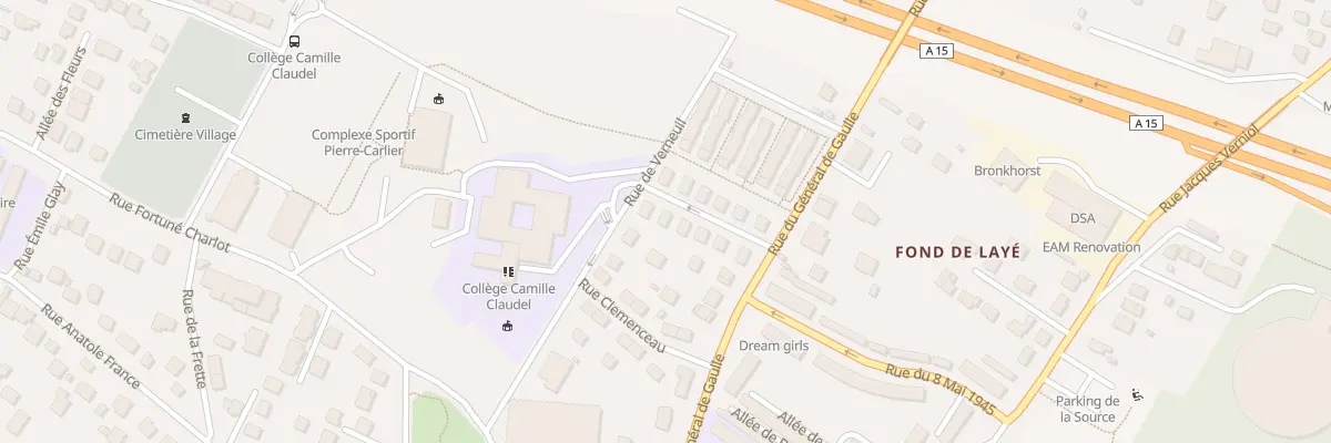 Plan du 9 Rue du General Leclerc à Montigny-lès-Cormeilles