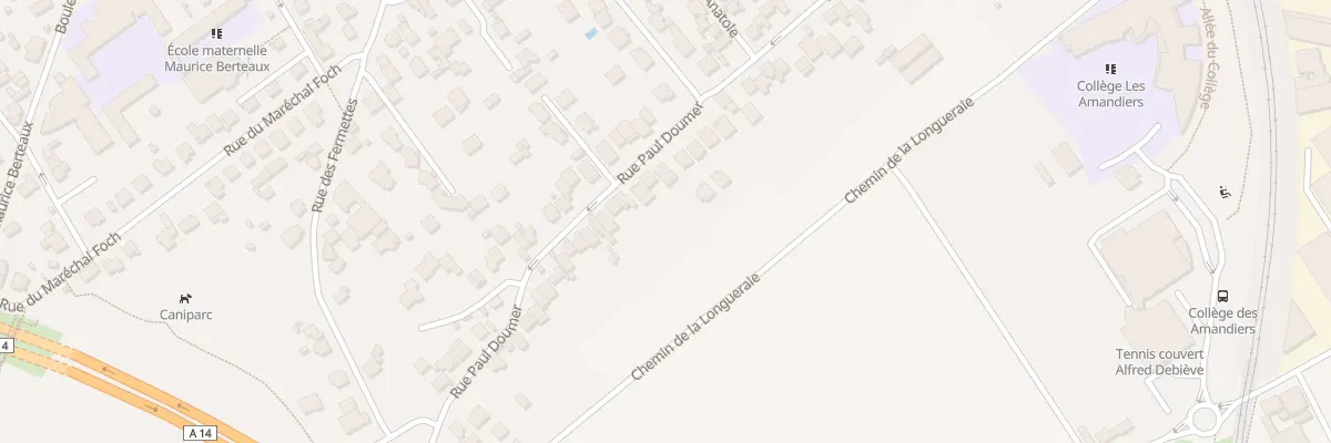 Plan du 153 Rue Paul Doumer à Carrières-sur-Seine