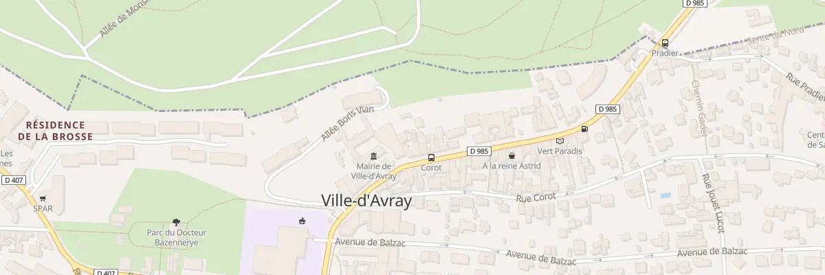 Plan du 21 Rue de Saint-Cloud à Ville-d’Avray