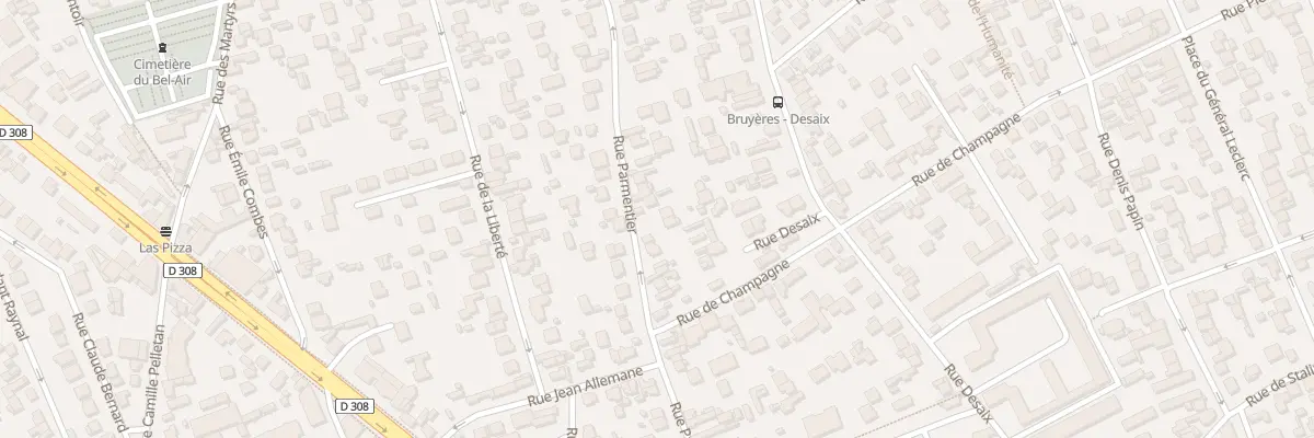Plan du 60B Rue Parmentier à Houilles