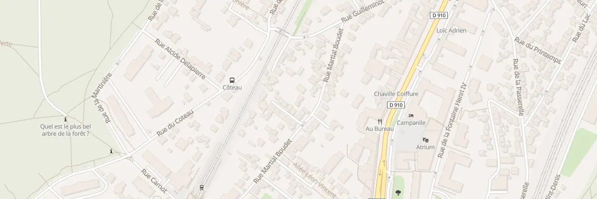 Plan du 26 Rue Martial Boudet à Chaville