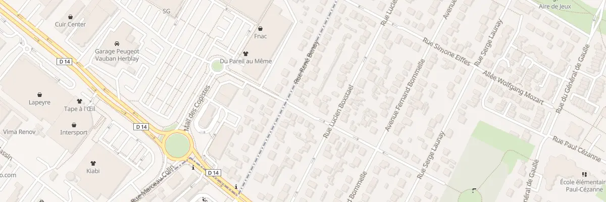 Plan du 34 Rue Claude Duhamel à Montigny-lès-Cormeilles