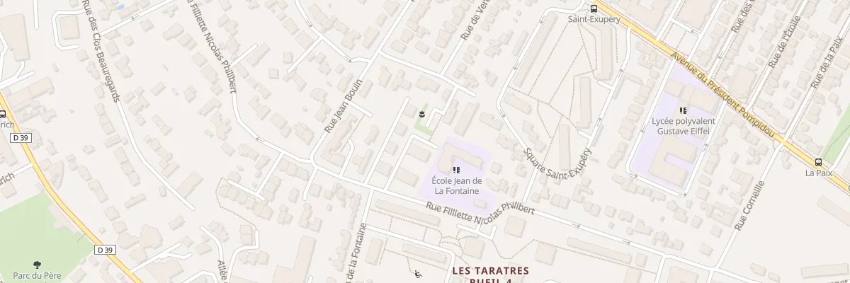 Plan du 135 Rue Ftte N Philibert à Rueil-Malmaison