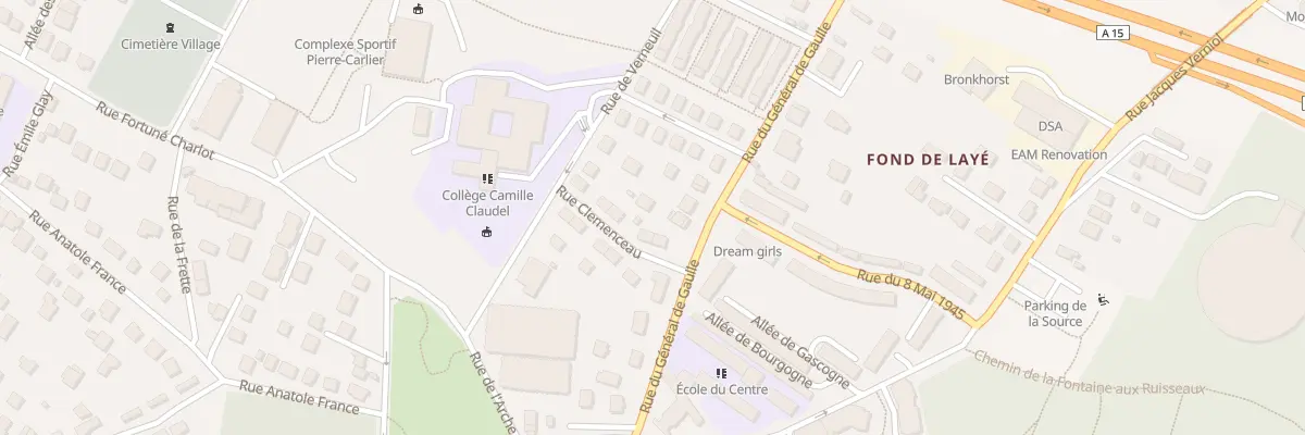 Plan du 13B Rue du General de Gaulle à Montigny-lès-Cormeilles