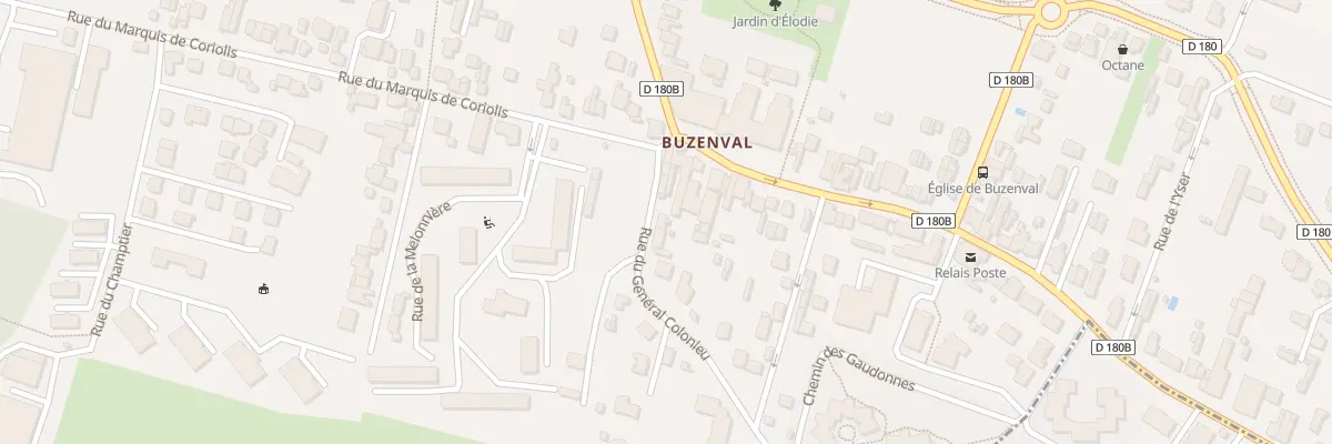 Plan du 3B Rue du Gal Colonieu à Rueil-Malmaison