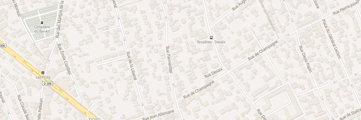 Plan du 64 Rue Parmentier à Houilles
