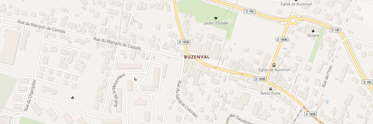 Plan du 1 Rue du Gal Colonieu à Rueil-Malmaison